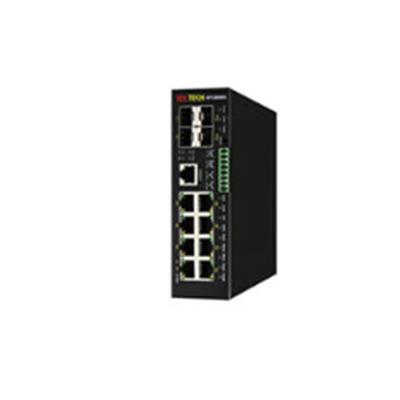 솔텍 SFC8000G 기가비트 8포트 산업용 스위치허브 4SFP포트 지원 : network스토어