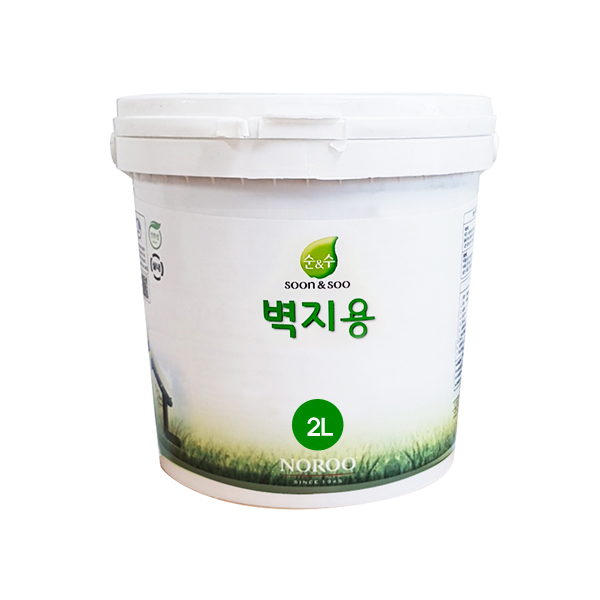 노루페인트 친환경 수성페인트 2L 계란광 순앤수 벽지용 : 페인트 마스터