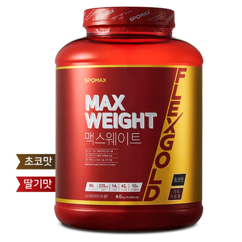 스포맥스 맥스웨이트 살찌는 헬스 단백질보충제 4kg 초코 국내제조 : 모두모아헬스마트