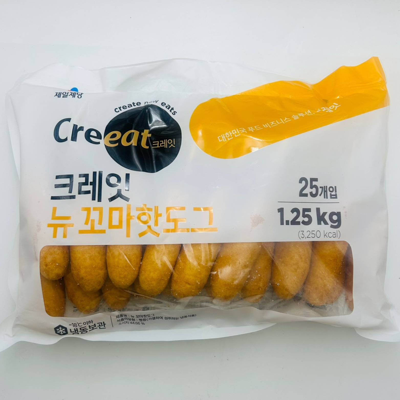 미니핫도그 한입핫도그 1.25kg : 든든푸드