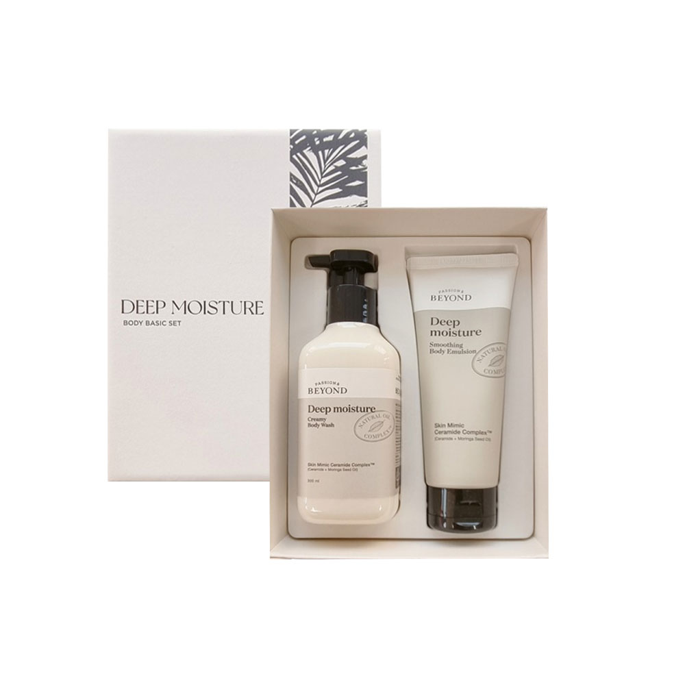 비욘드 딥 모이스처 베이직 세트(바디워시 300ml+에멀전150ml) 무료배송 : 트루로맨스