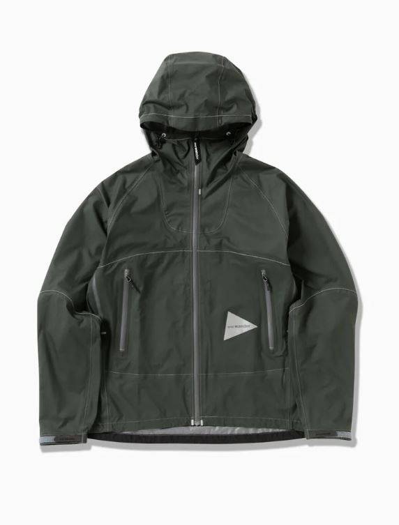 and wander 앤드원더 3L UL rain jacket : 후치토