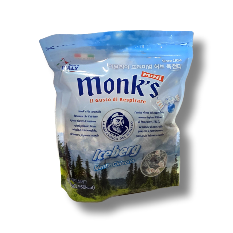몽스 허브 목캔디 아이스버그 500g 트레이더스 : 픽커머스