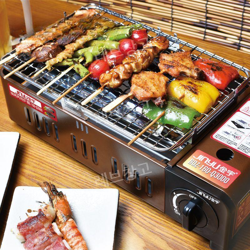 바베큐 화로 그릴 꼬치 캠핑 구이 숯불 기계 야외 : 레브창고