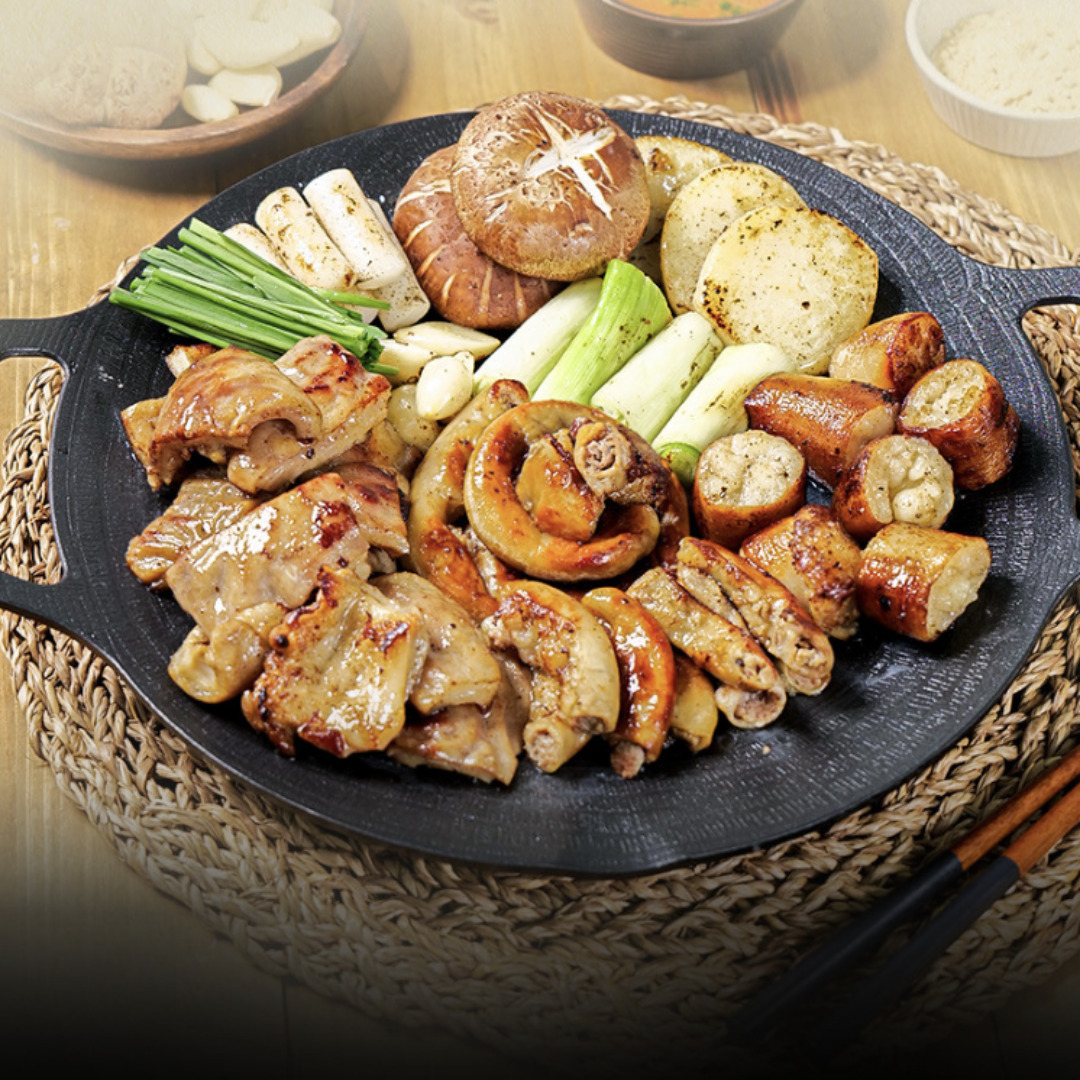[육즙한입] 소 곱대막 한판 600g 세트 곱창 대창 막창 소 특수부위 맛집 그대로 : 육즙한입
