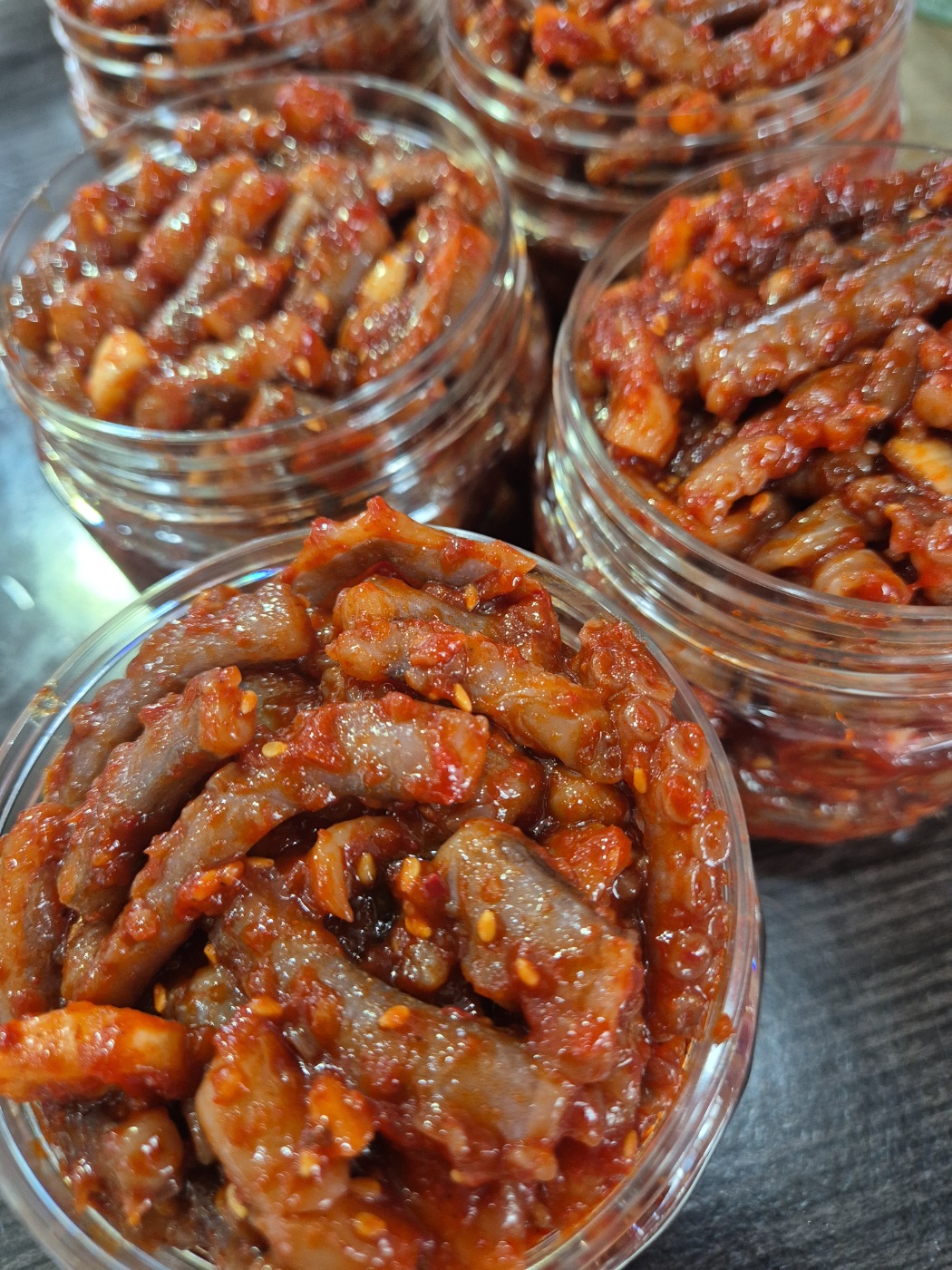 (와우배송비) 이우낙지젓갈(특) 500g+500g : 이우김치젓갈게장