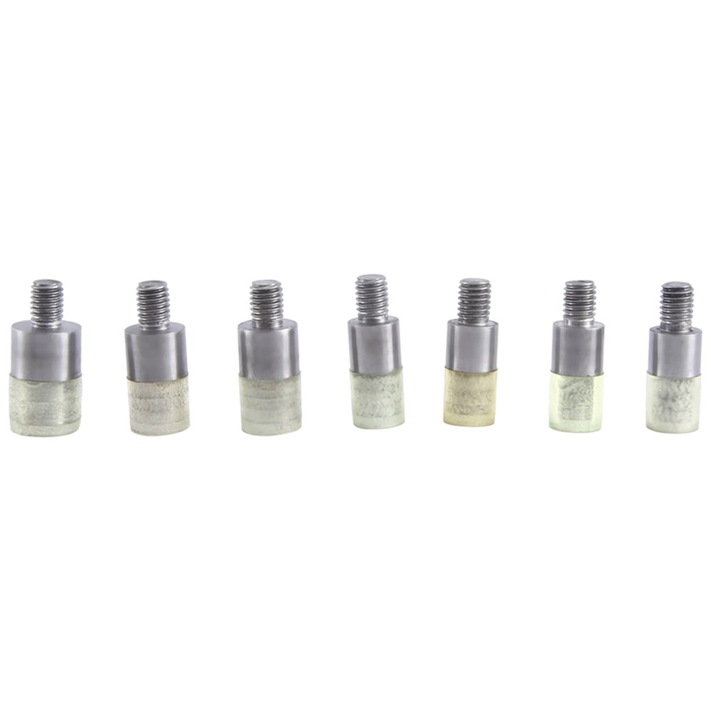 핸드 프레스 기계용 더블 캡 리벳 다이 몰드 도구, DIY 공예 용품, 5mm, 6mm, 7mm, 8mm, 9mm, 10mm, 12mm, 7 세트 : 난쟁이 24