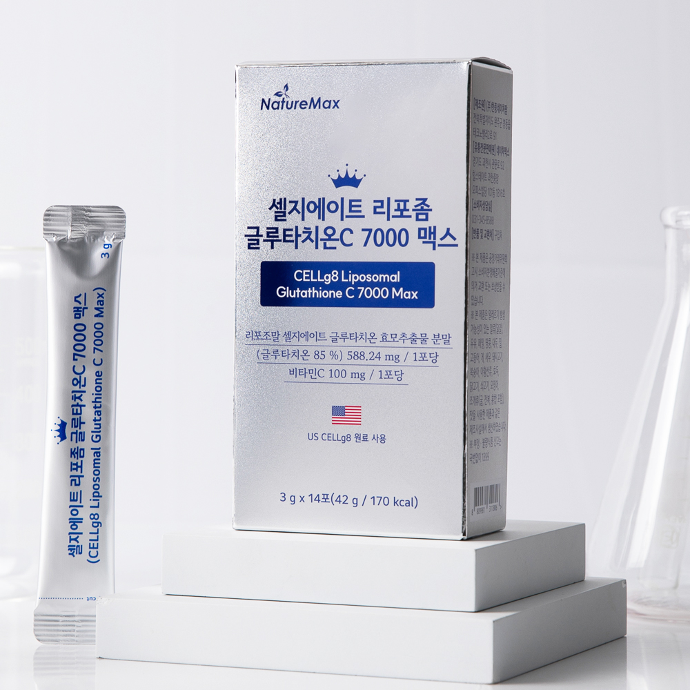 리포좀 글로타치온 리포조말 글루타치온 리포솜 리포존 글루타치온 가루 14포, 6개 : 네이처브리즈