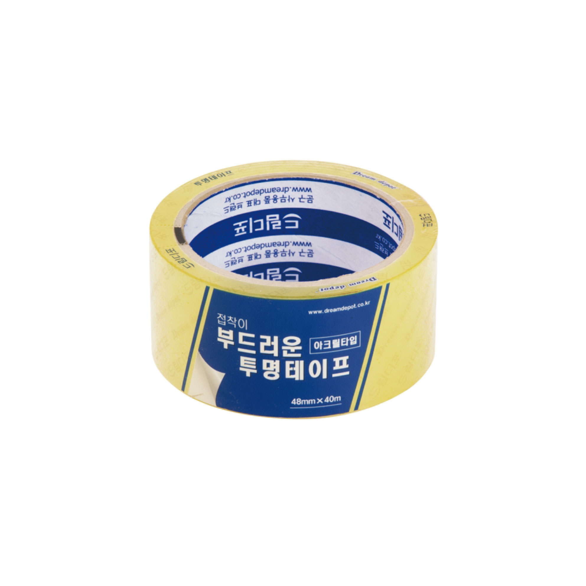 [드림디포] 투명테이프 48mm×40M : 문구보부상