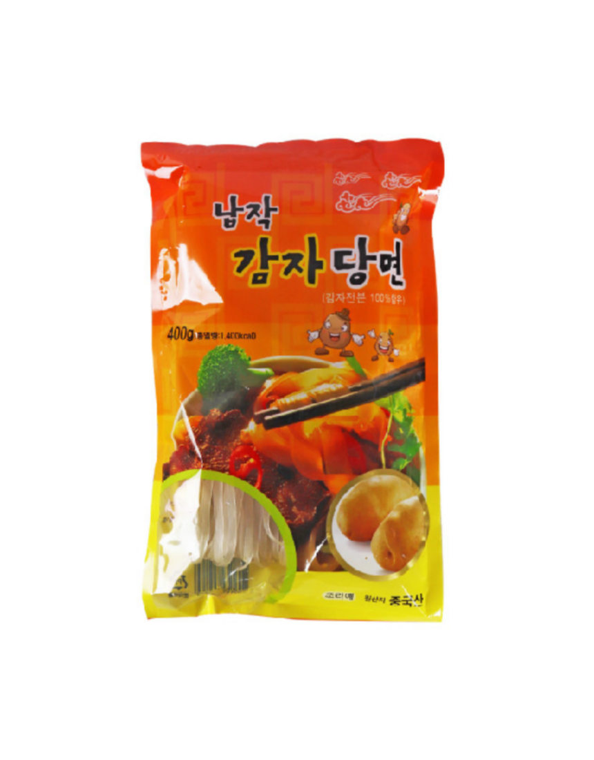 중국당면 대화 넓적 넙적 감자당면 400g 마라탕 훠궈 재료 사리 : 미소차이나