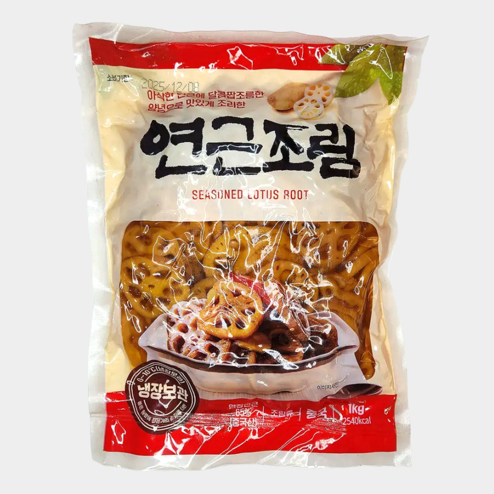 연근조림1kg 라온푸드 가정식 집반찬 밑반찬 : 라온푸드몰