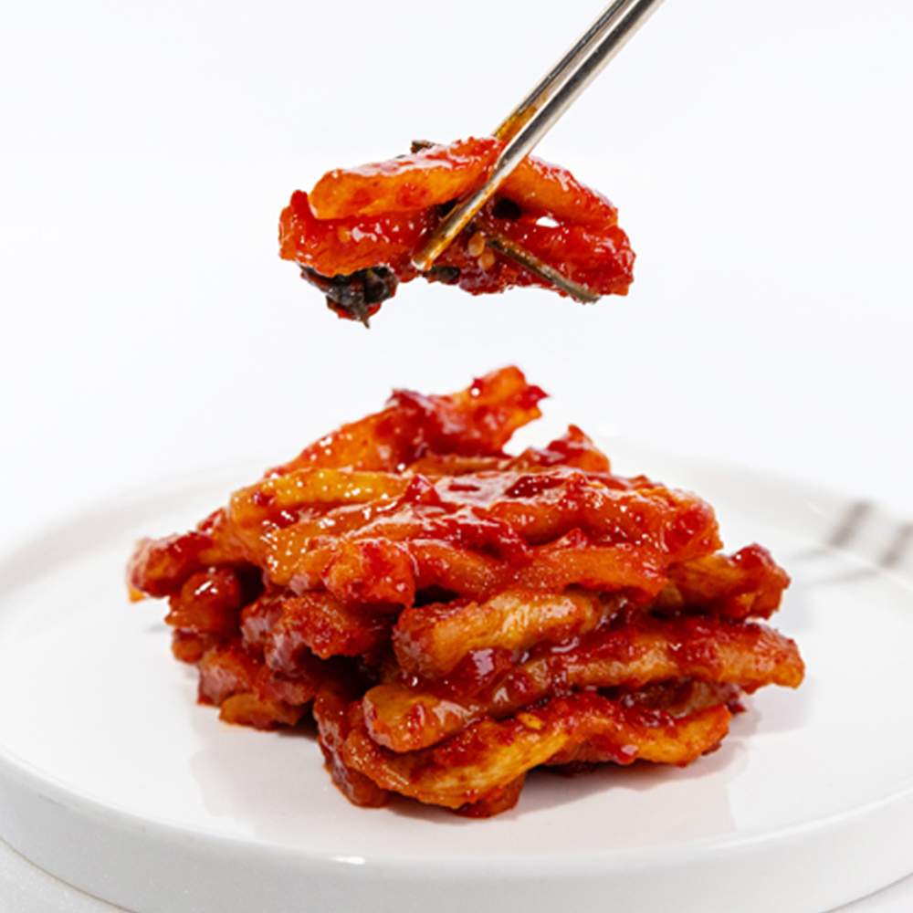 곰테이블 맛집밥상 꼬들꼬들 대용량 무말랭이 4kg : 곰테이블