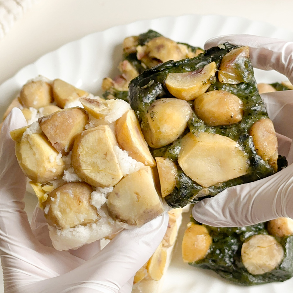 [울산산지직송] 30년전통 행복떡집 쑥알밤찰떡 / 우유알밤설기 : 26년전통맛집 귀빈정
