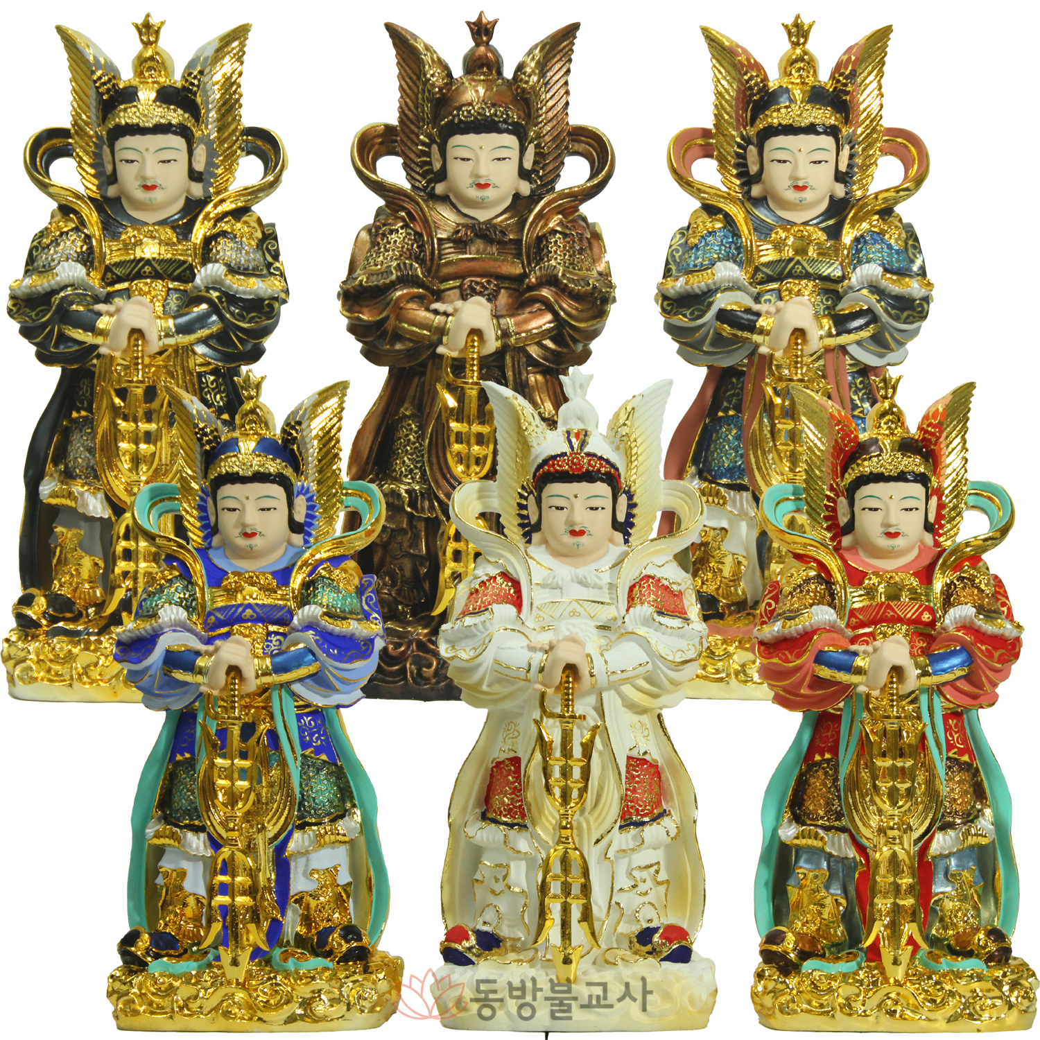 1자5치 동진보살 (6컬러) - 미니불상 부처님 : 동방불교사