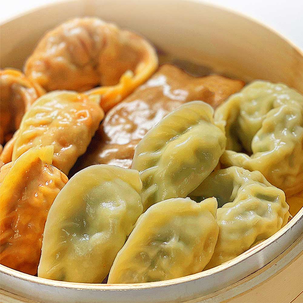 줄서먹는 시장 만두 맛집 빛마루 모둠만두 5종 582g+582g,서리태 콩물 콩국수 : GLOBAL J