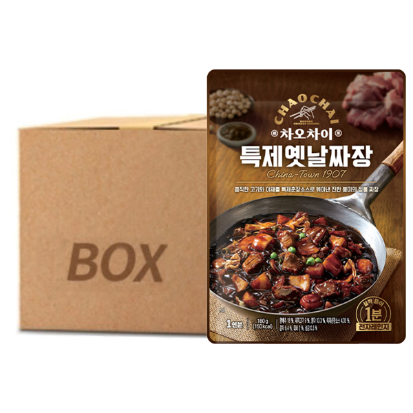 차오차이 특제옛날짜장 180g x 1박스(10개입) : 해피상사