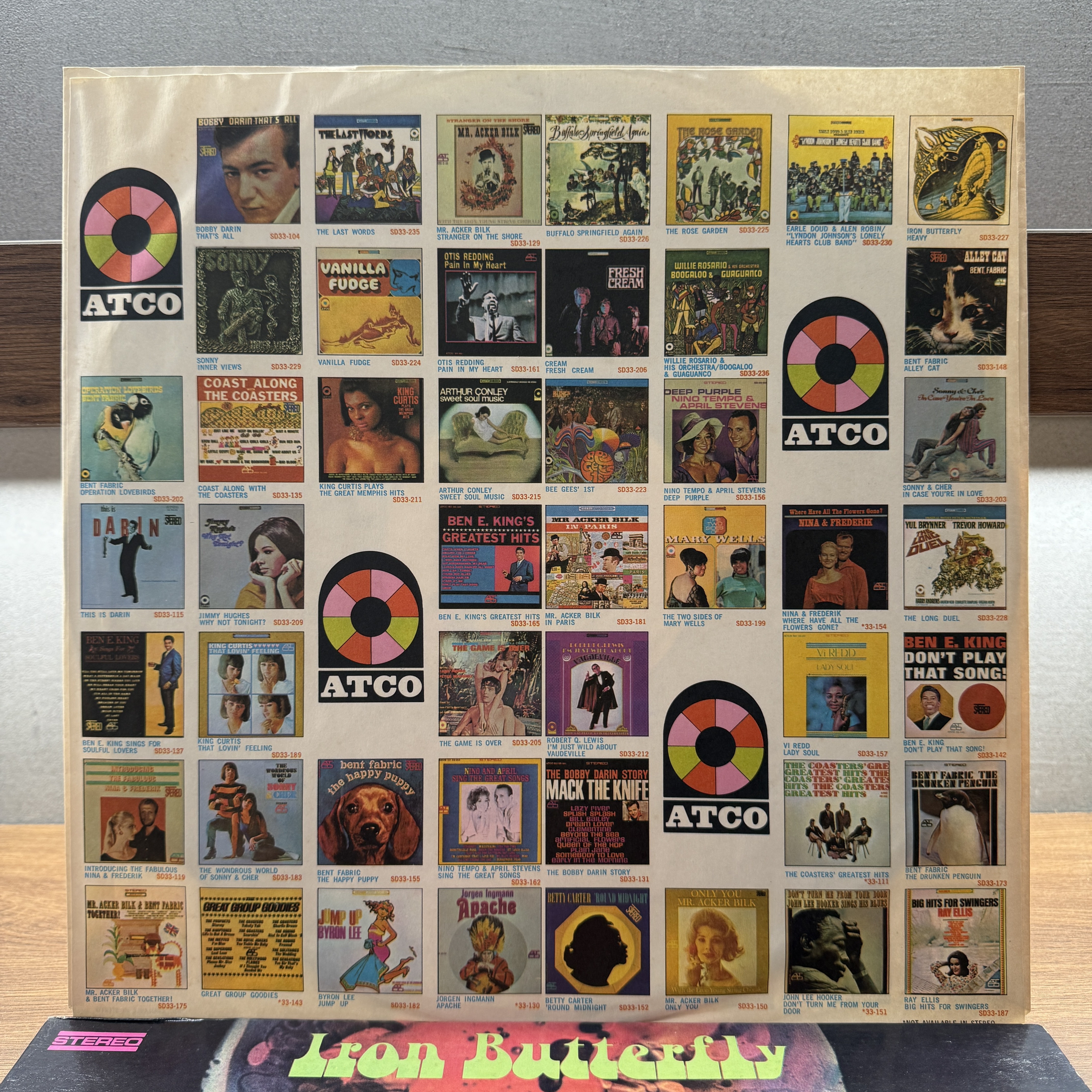 [LP] Iron Butterfly – In-A-Gadda-Da-Vida (1968년, US, 리프레스) : 코디드바이닐즈