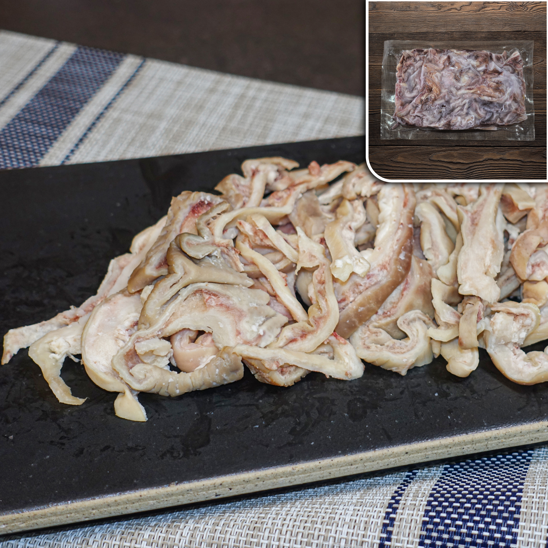 모두의국밥 오소리감투 슬라이스 16kg (2kg 8개입) 순대국밥재료 머릿고기 돼지부산물 : 모두의 국밥