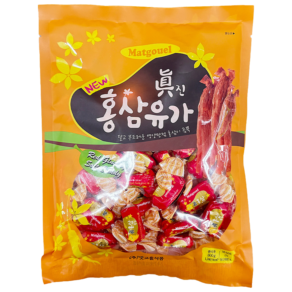 빠르미쇼핑 맛고을 진홍삼 유가 300g 홍삼 식당 사탕 : 빠르미쇼핑