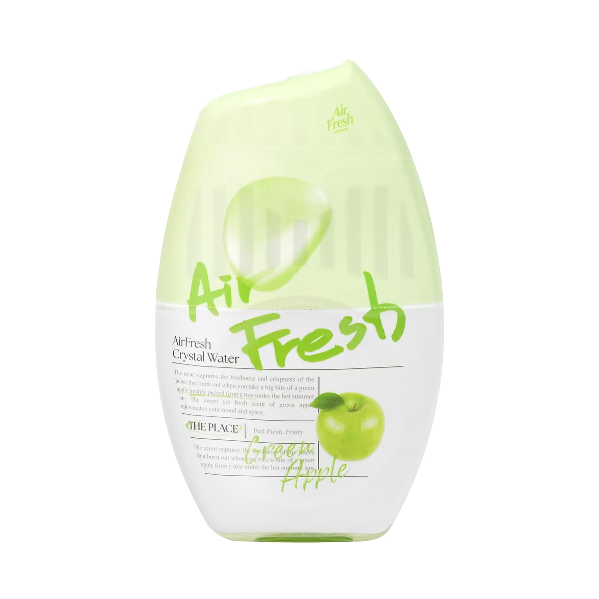 홈즈 에어후레쉬 크리스탈워터 실내용 그린애플, 400ml, 1개 : 토리모