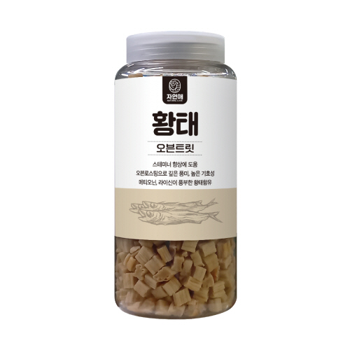자연애 가수분해 국내산 대용량 보틀 간식 황태, 380g, 1개 : 슈퍼스타펫