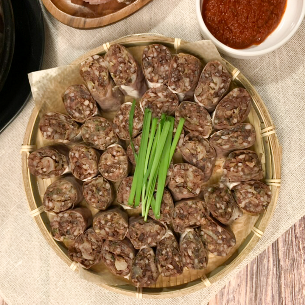 고메팜스 순대 내장 돼지 부속 모듬 오소리감투 머릿고기 순대국 토종 간 울대 염통 허파 편육 국밥 재료 : 고메팜스