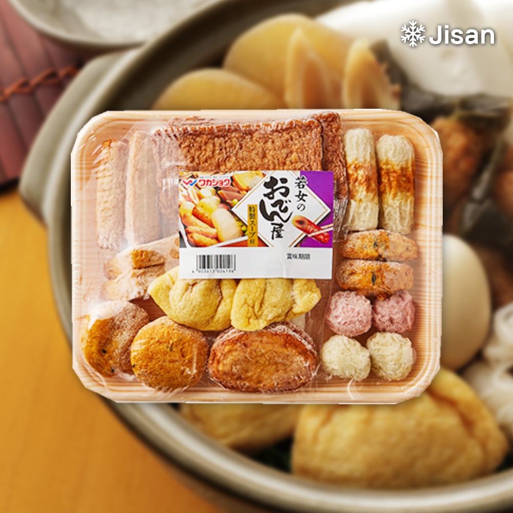 이자카야 메인안주 캠핑 요리 푸짐한 일본 와카메 오뎅야 모둠오뎅 쯔유포함 총564gX3팩 : 지완푸드