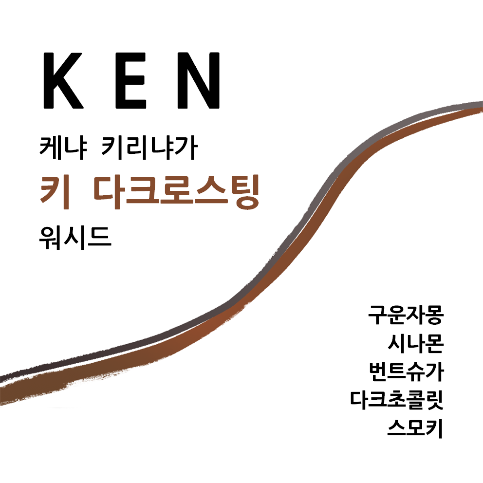 케냐 키리냐가 키 AA 워시드 다크로스팅 100g, 1개 : 커피정경