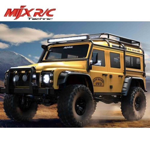 MJX H8H-Y V2 1/8 스케일 ALLRock 오프로드 라클차량 브러시리스, RTR 옐로우 / 충전기 배터리(XT60) 별매 : 노윙하비
