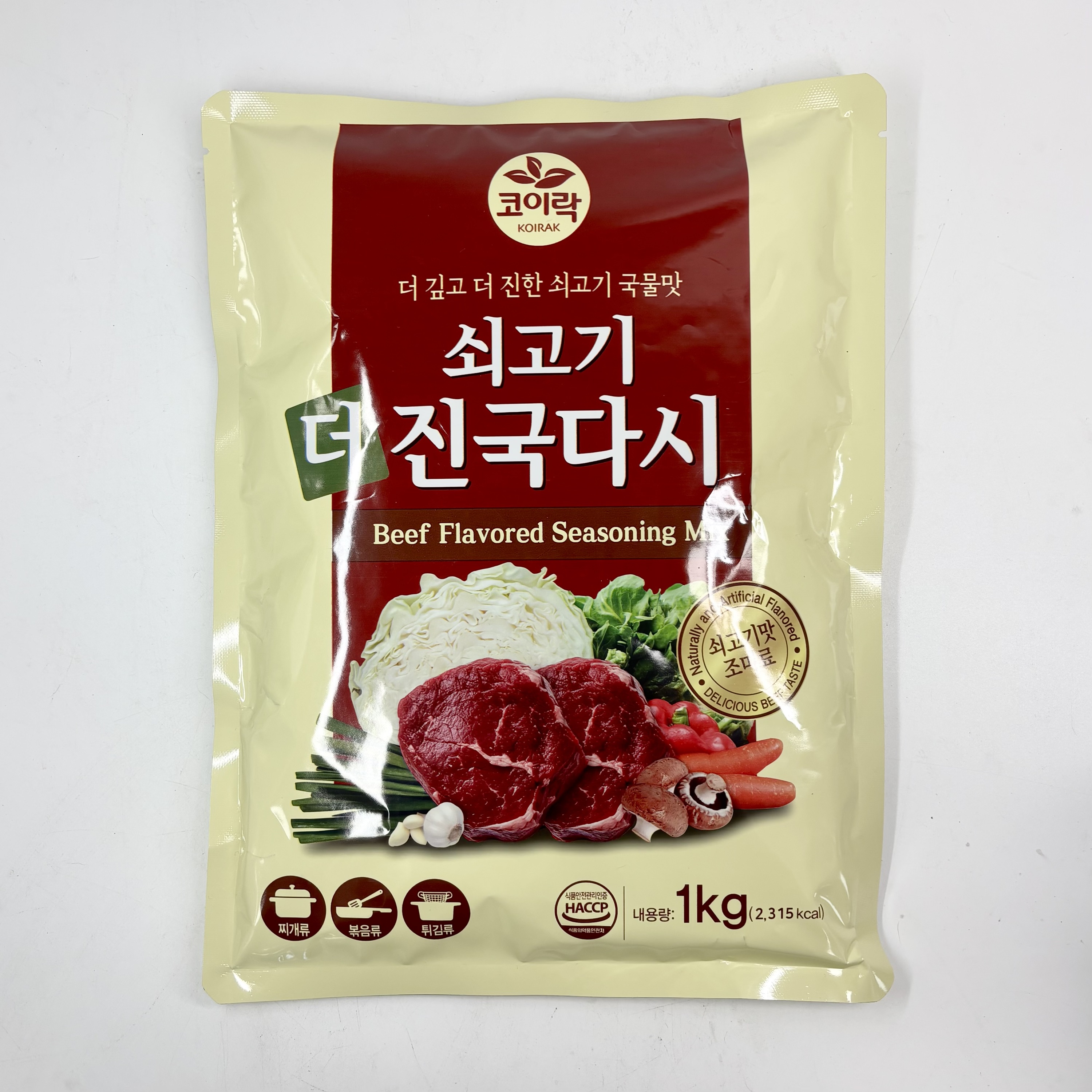 코이락 쇠고기 더 진국다시 1kg : 왓푸드