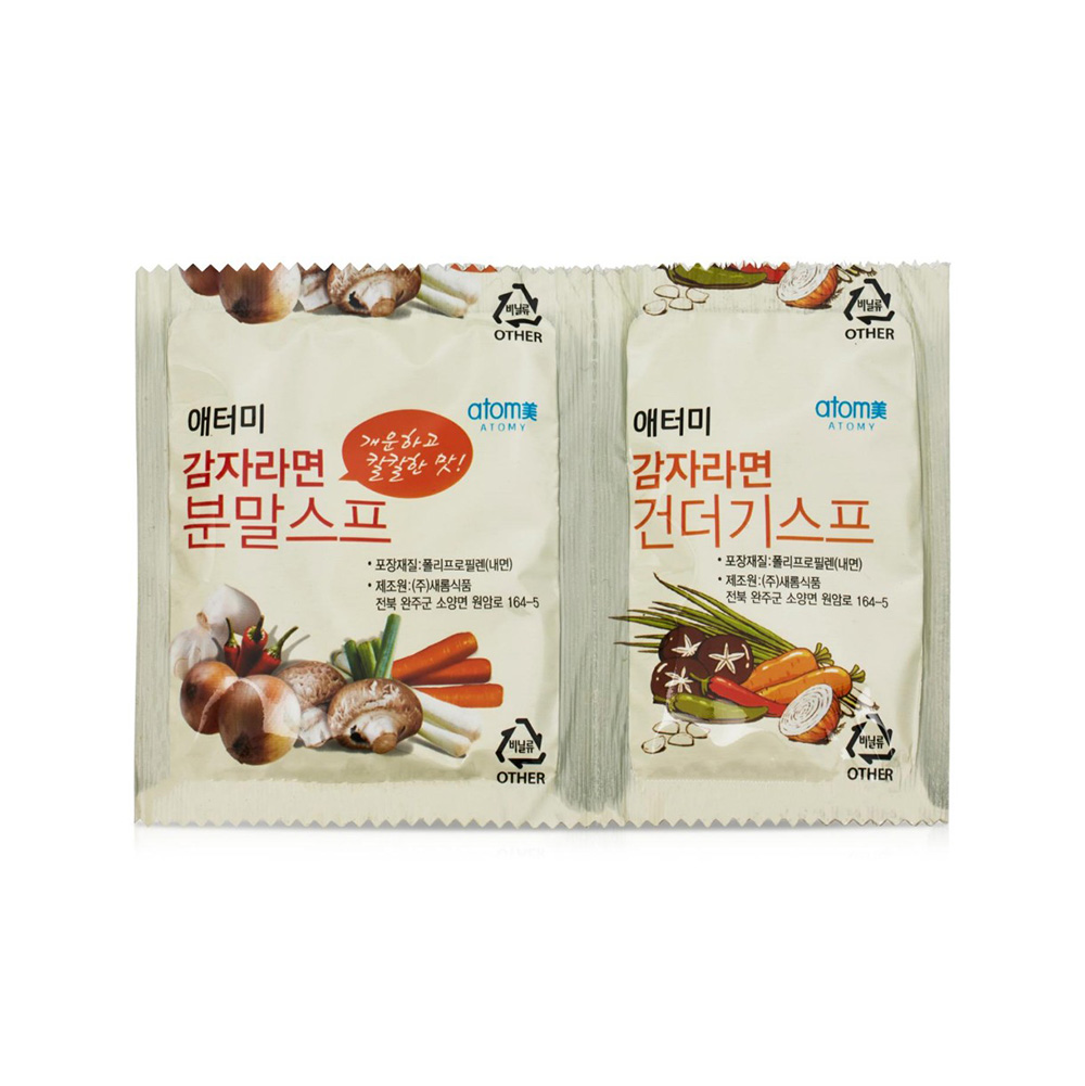 [최신제조일] 애터미 감자로만든채식라면 1box : 스타일9단