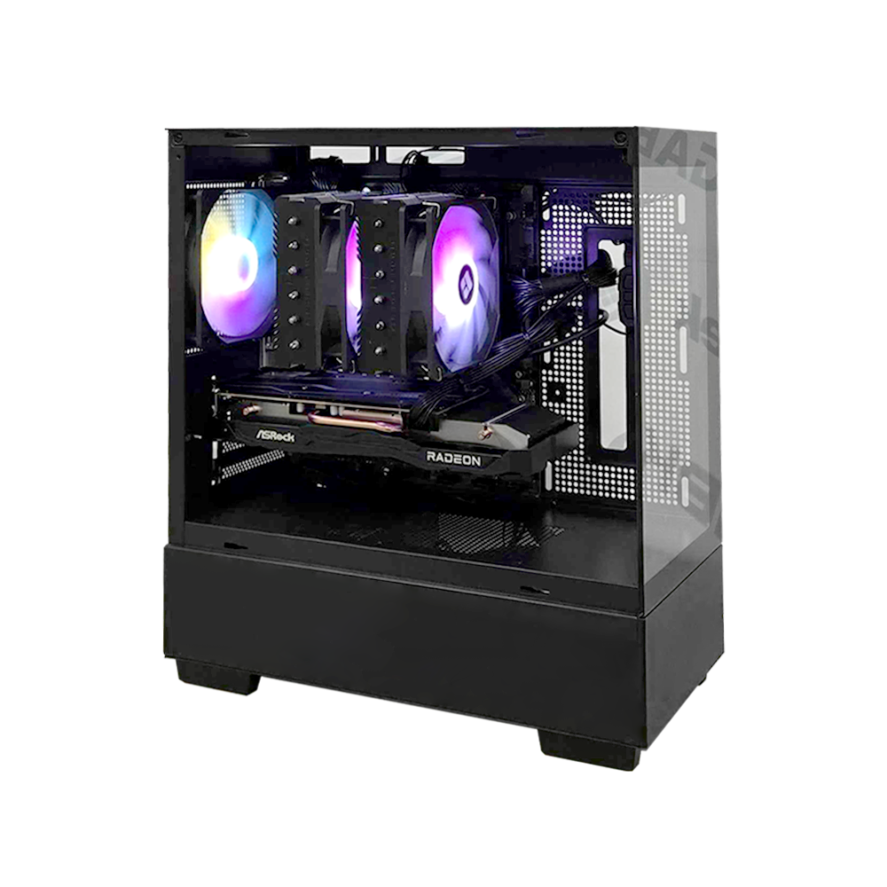 [중고] 협찬PC R5 7500F/RX7600 조립컴퓨터 본체 데스크탑 게이밍 게임용 PC : 아싸컴