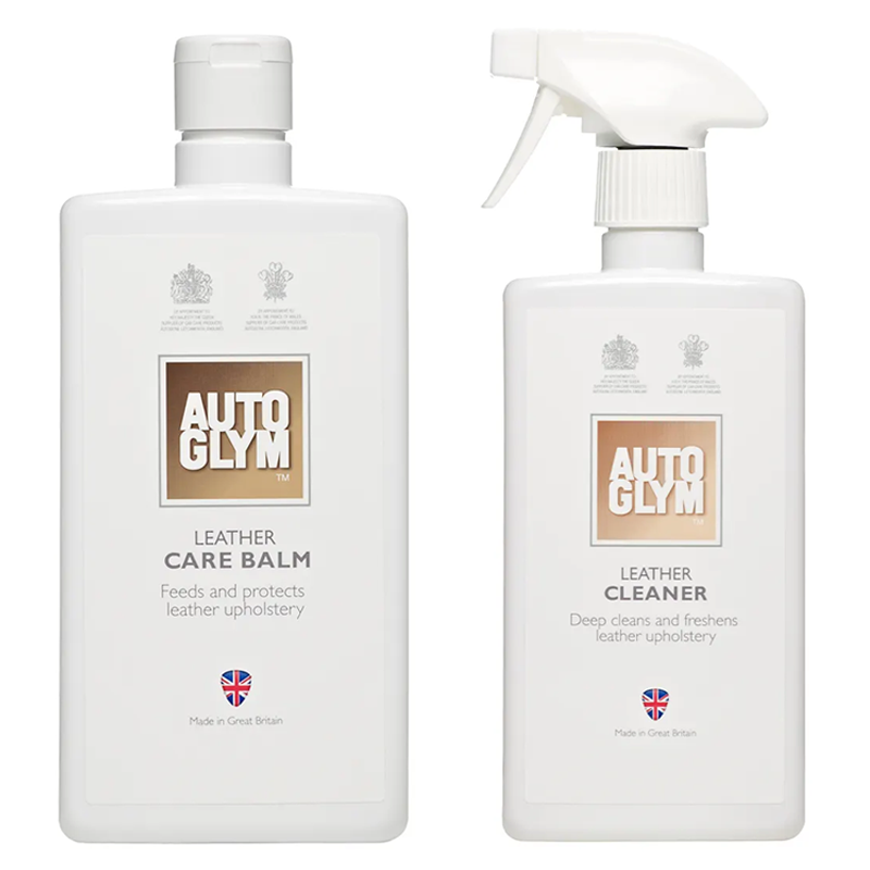 오토글림 가죽 관리 세트 레더 클리너 500ml+레더 케어 밤 500ml : 오토워시