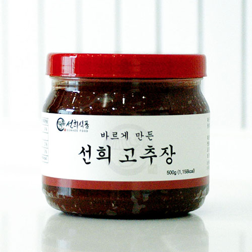 국산 마늘 고추장 재래식 시골 집 전통 수제 선희고추장 500g : 선희식품