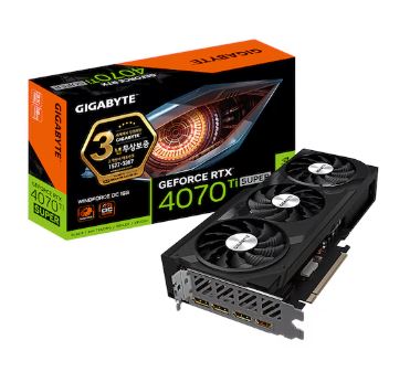 GIGABYTE 지포스 RTX 4070 Ti SUPER WINDFORCE OC D6X 16GB : 잇츠PC