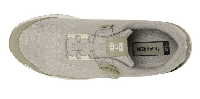 K2 Safety 경량안전화 베이지 LT-121BE 안전 작업화 가볍고 편안 신발 SC424021 : 케이투충남세이프티
