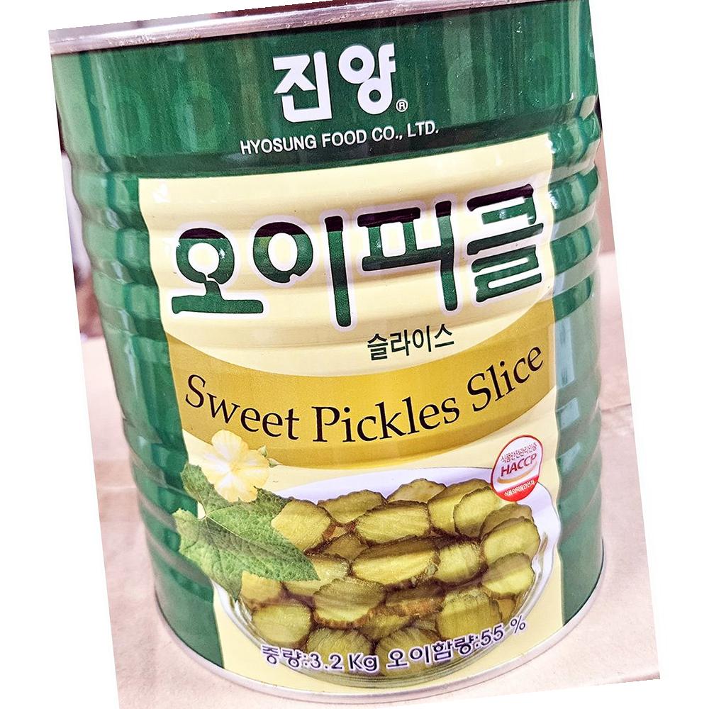 오이피클 슬 진양 3K 식자재 : 지니식품몰
