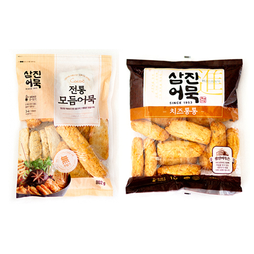 삼진어묵 전통모듬어묵 (10가지모듬상품 / 802g) : DAILY슈퍼마켓