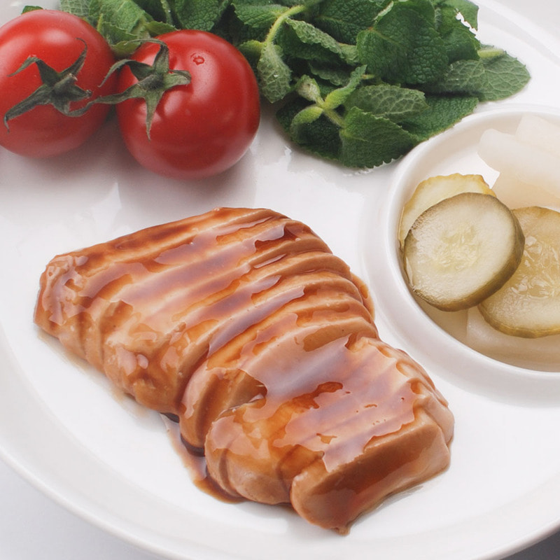 인생닭 소스담은 닭가슴살 슬라이스 데리야끼맛, 130g, 10개 : 더베네푸드