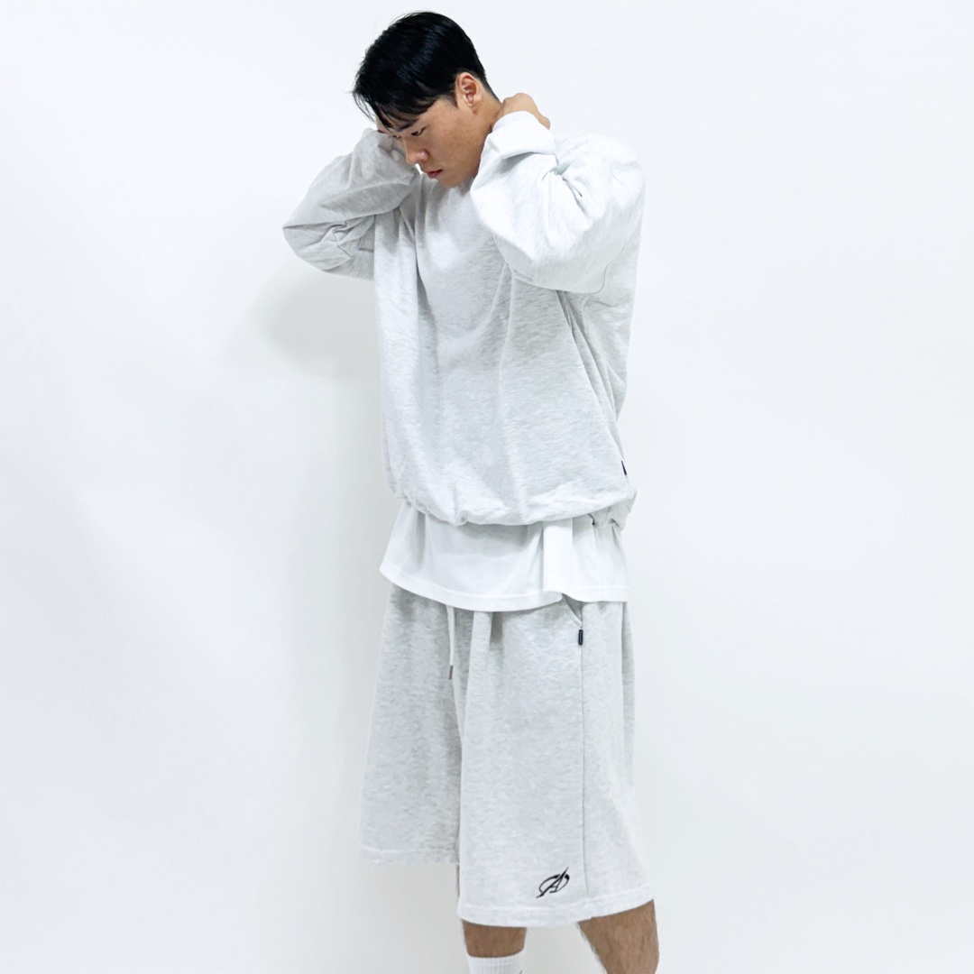 어덜트온리 덩치커보이는 오버핏 벌룬핏 맨투맨 빅사이즈 운동 짐웨어 맨투맨 헬창옷 : 어덜트온리