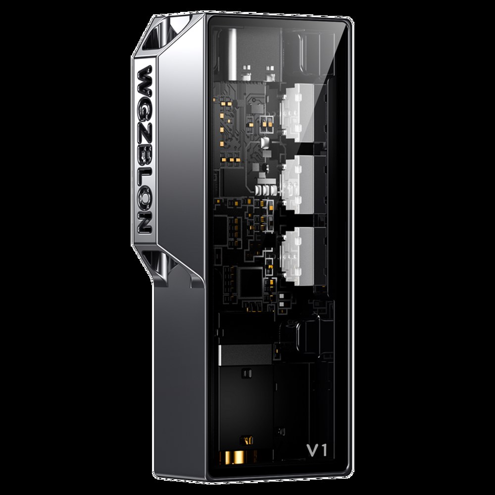 CS43131 V1 DAC BLON 갖춘 다양한 출력 배선을 AMP 듀얼 포트와 휴대용 Black USB C : 글로브21