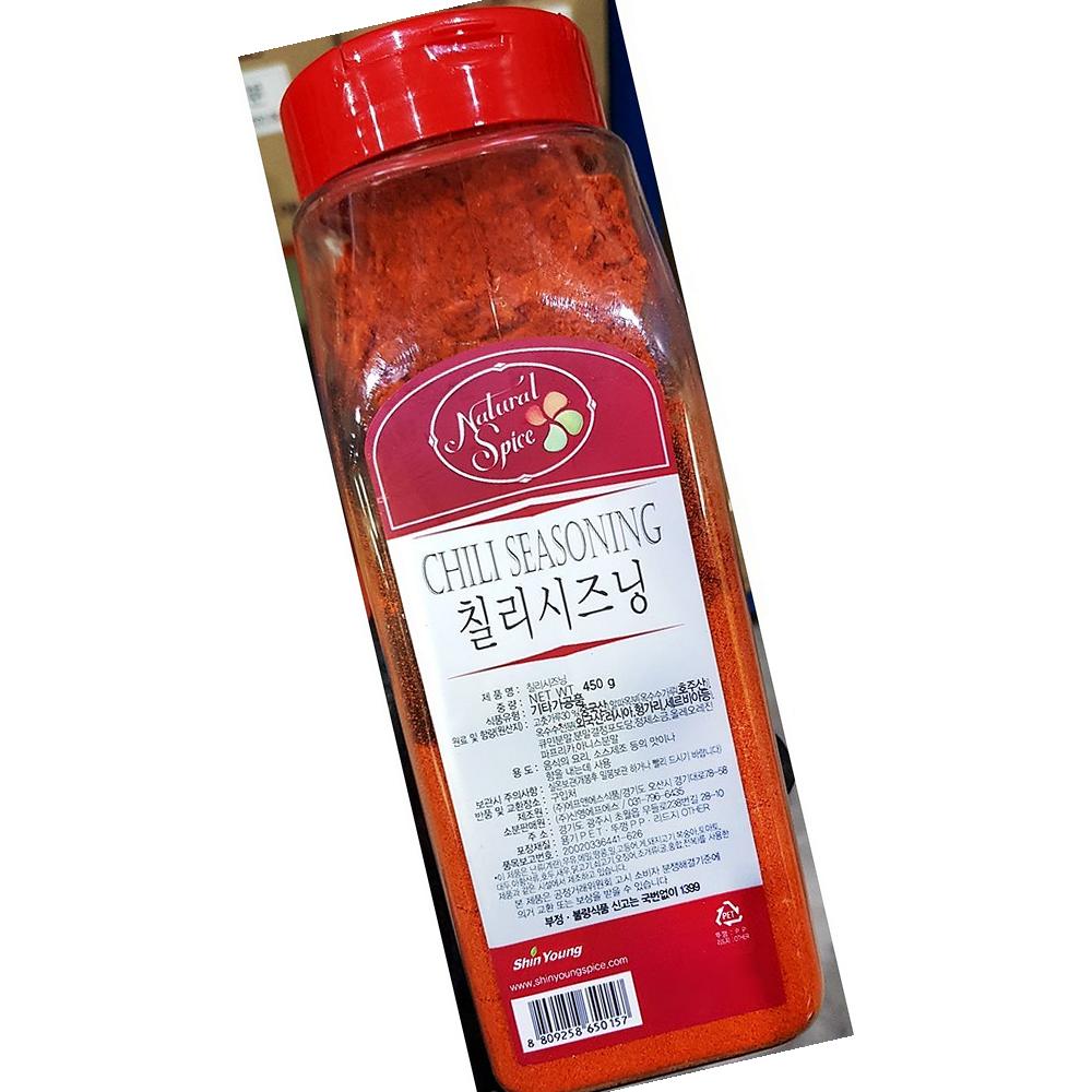 신영상회 칠리 시즈닝 450g X6 식자재 : 지니식품몰