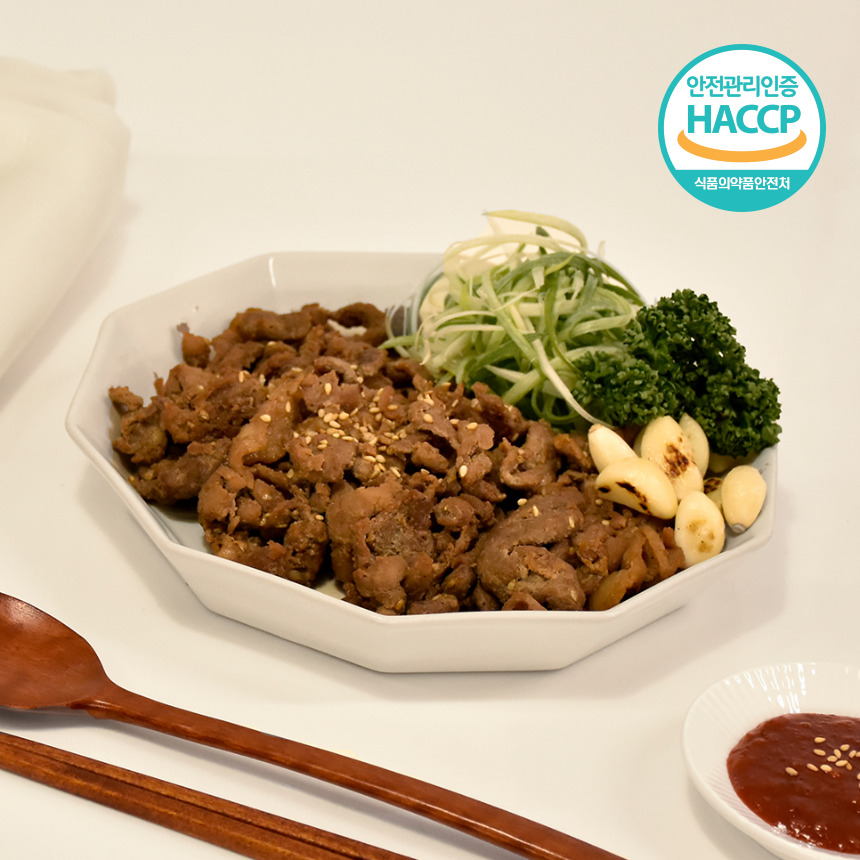 불맛이 살아있는 간장 연탄 돼지 불고기 400g x 1팩 : 착한밥상