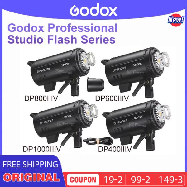 정시출고 무료배송 Godox DP400IIIV 내장 2.4G 무선 X Profrssional 스튜디오 사진 플래시 조명 : 핏트레이드20