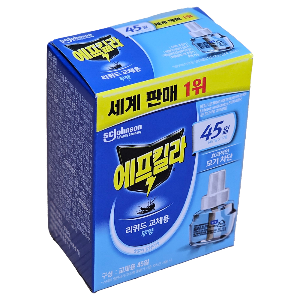 에프킬라 리퀴드 리필 무향 45일 1개 : 지기샵