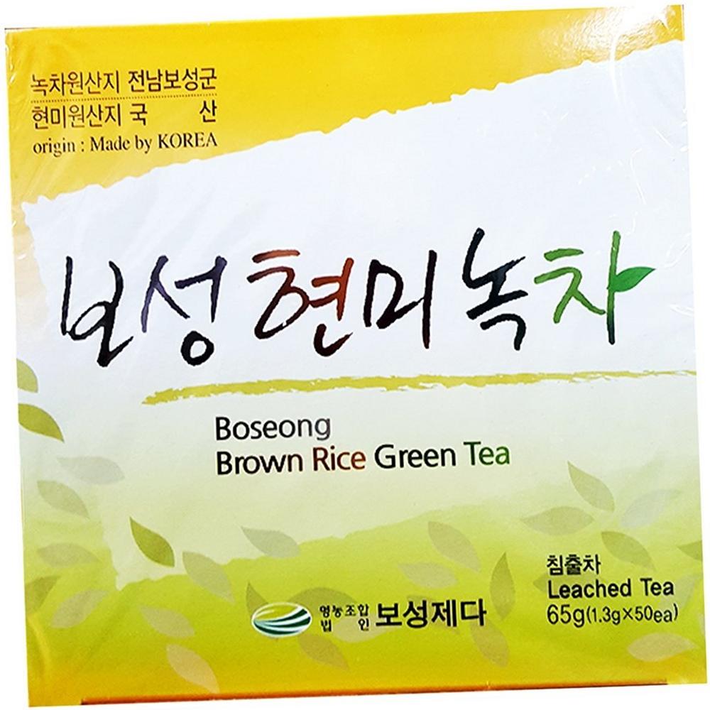 현미녹차 보성 50T X30 식자재 : 지니식품몰
