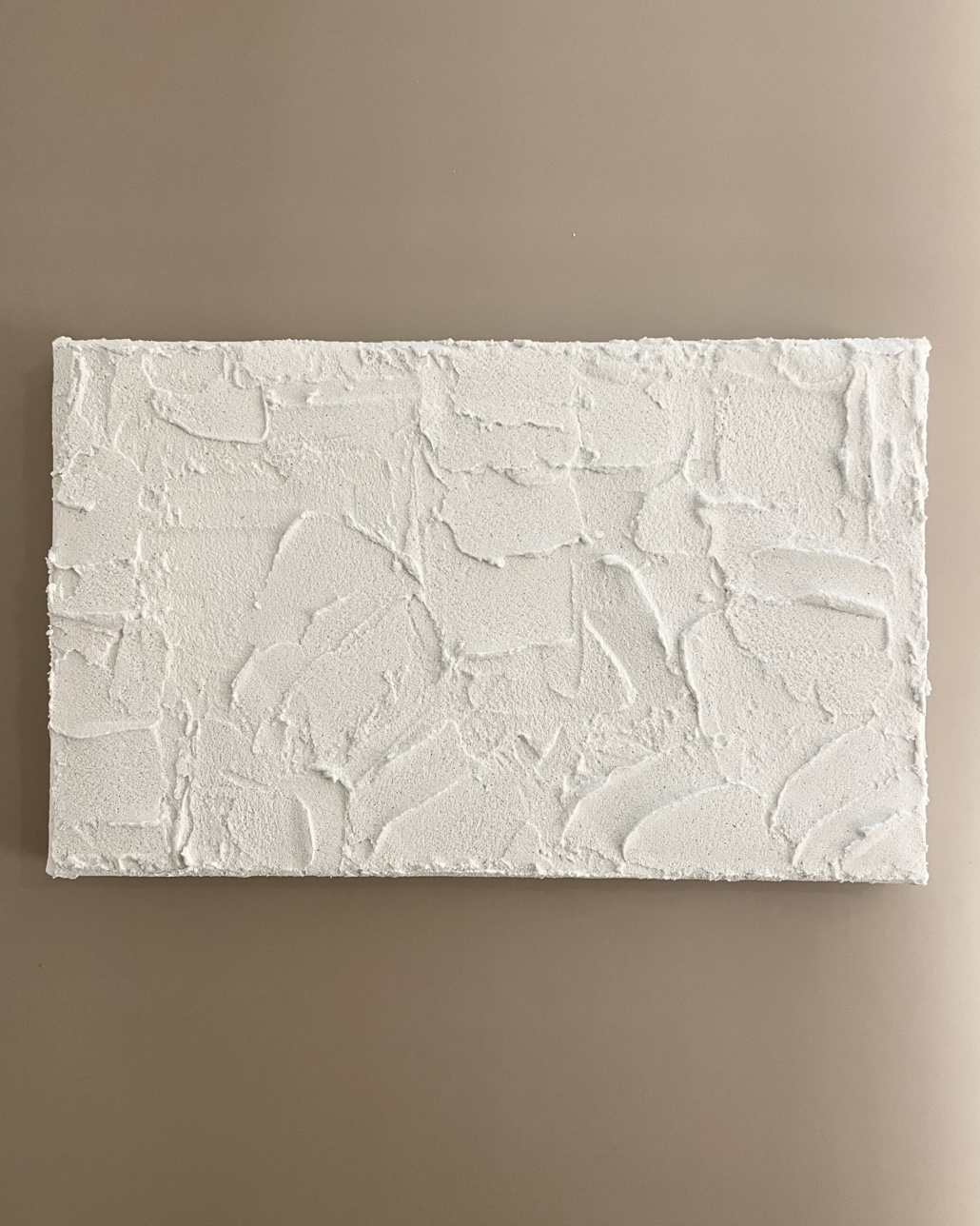 리룸아트 White 질감페인팅 캔버스 백드롭페인팅 인테리어그림 : 리룸아트