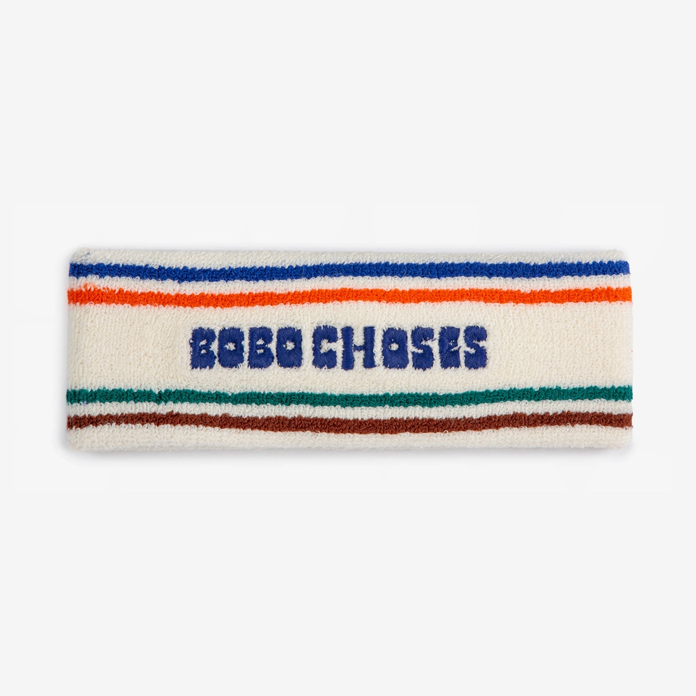 [BOBO CHOSES] 보보쇼즈 25SS 브랜디드 스트라이프 헤어밴드 B125AI039 : 소다부띠끄