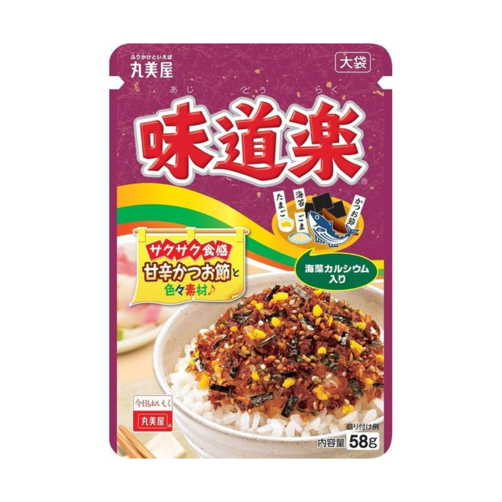마루미야 후리카케 맛도락 대용량 52g : 일본직구 엔핍