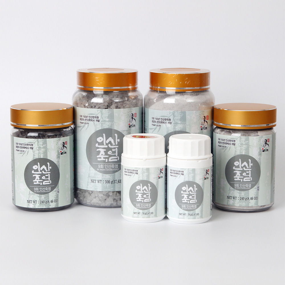 인산죽염 9회 죽염 분말 500g : 인산죽염 최은아 박사